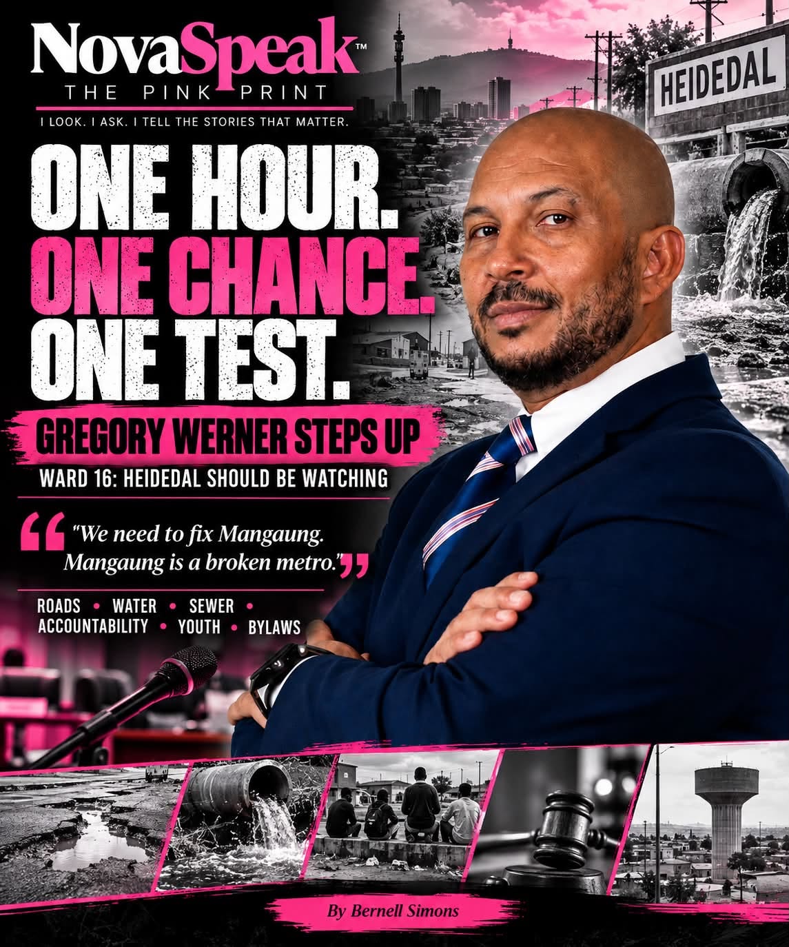 ONE HOUR. ONE CHANCE. ONE TEST