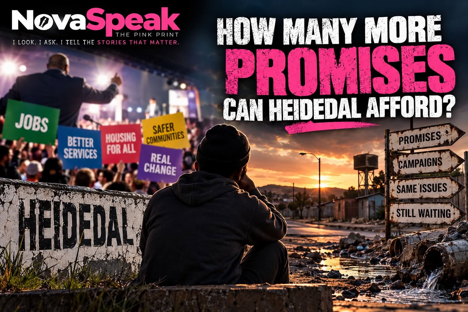 HOW MANY MORE PROMISES CAN HEIDEDAL AFFORD?