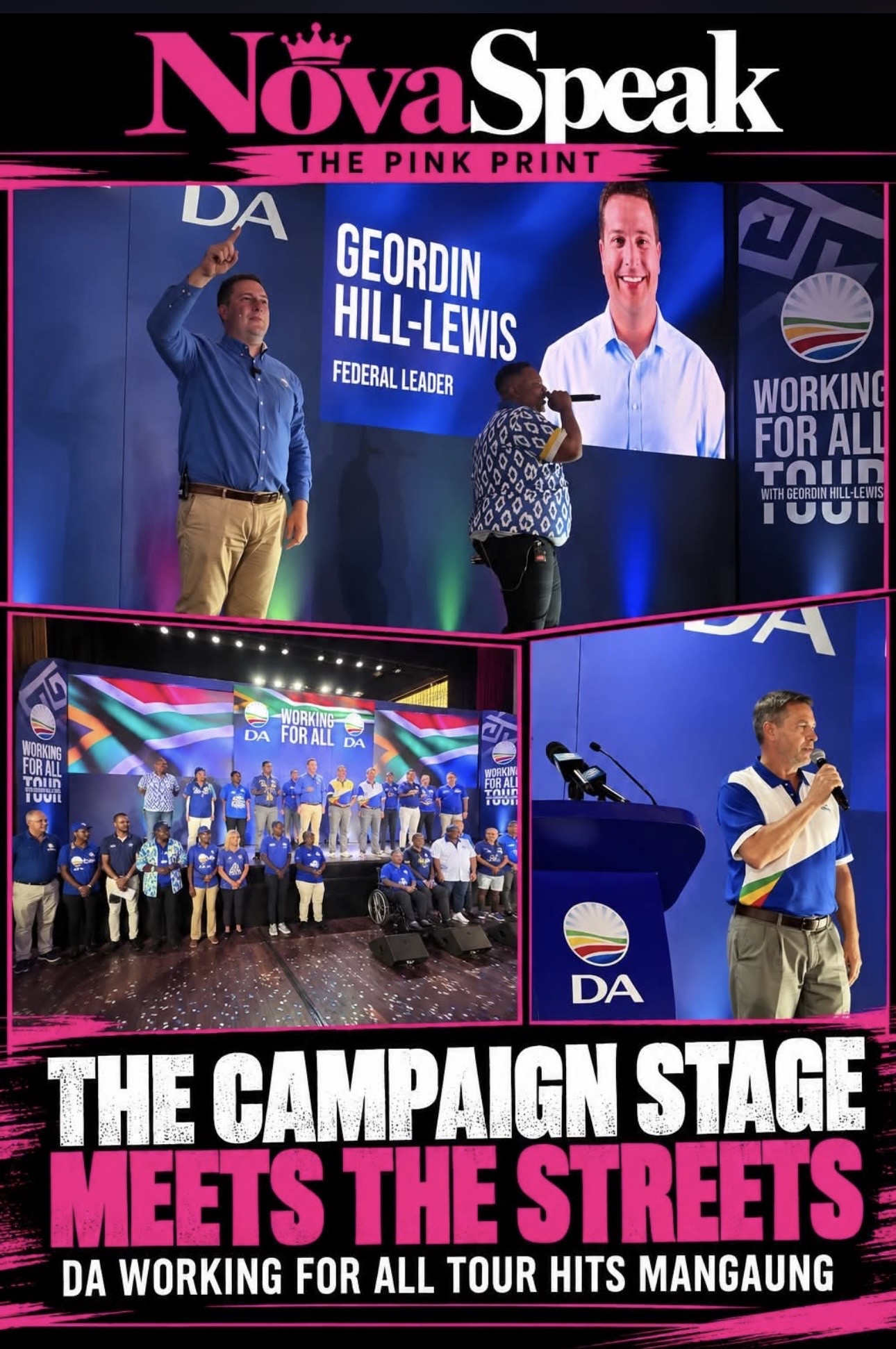 DA BRINGS “WORKING FOR ALL” MESSAGE TO MANGAUNG
